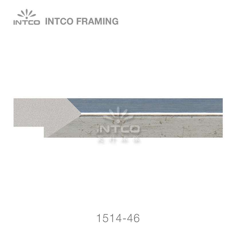 1514-46 polystyrene wedding photo frame moulding swatch sample