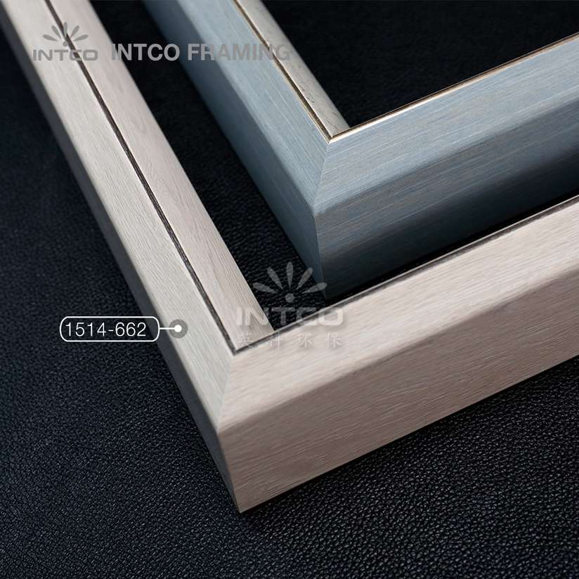 1514-662 PS wedding photo frame mouldings light wood finish