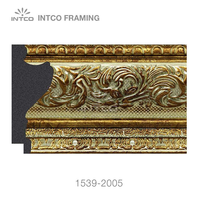 15392005 3 11/16" Width PS Art Frame Moulding for Wall Art INTCO Framing