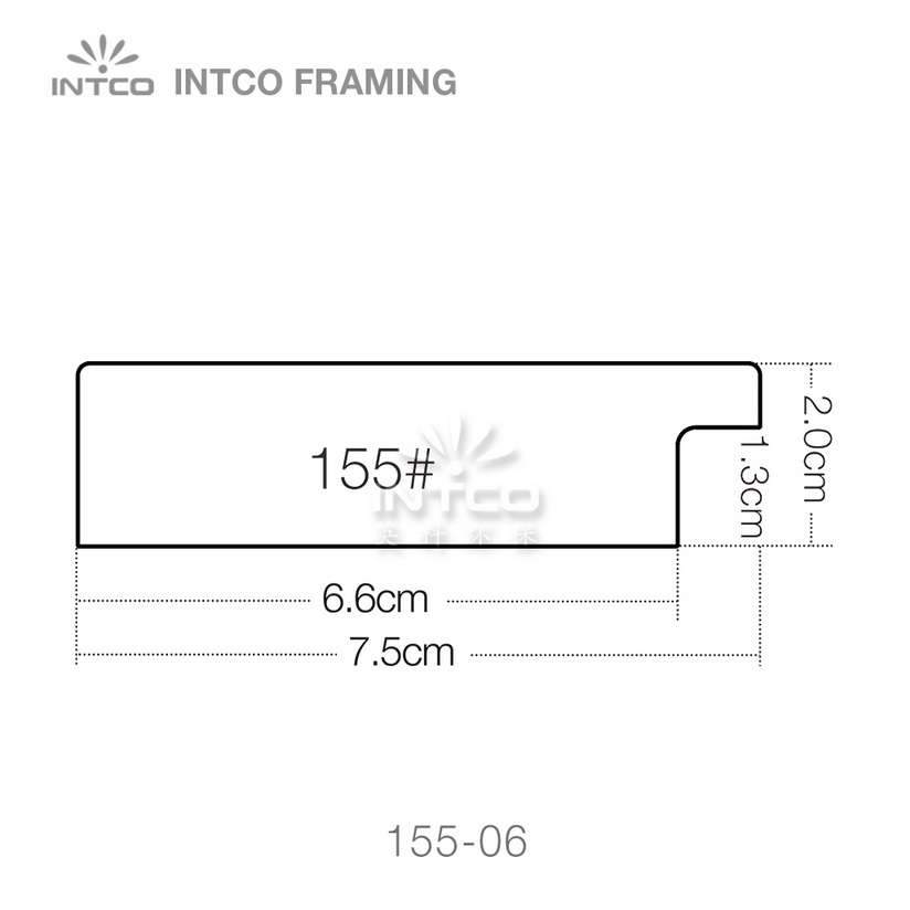INTCO 155 series PS mirror picture frame profile