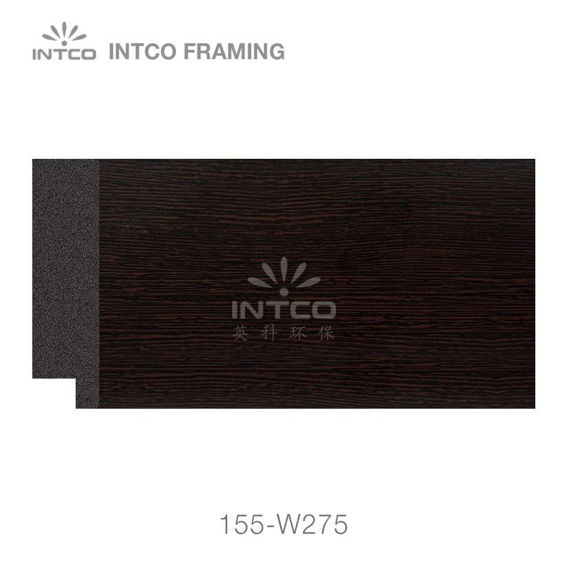 INTCO 155-W275 black picture frame moulding for sale