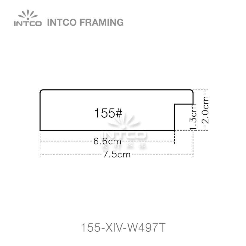 INTCO 155 series PS mirror picture frame profile