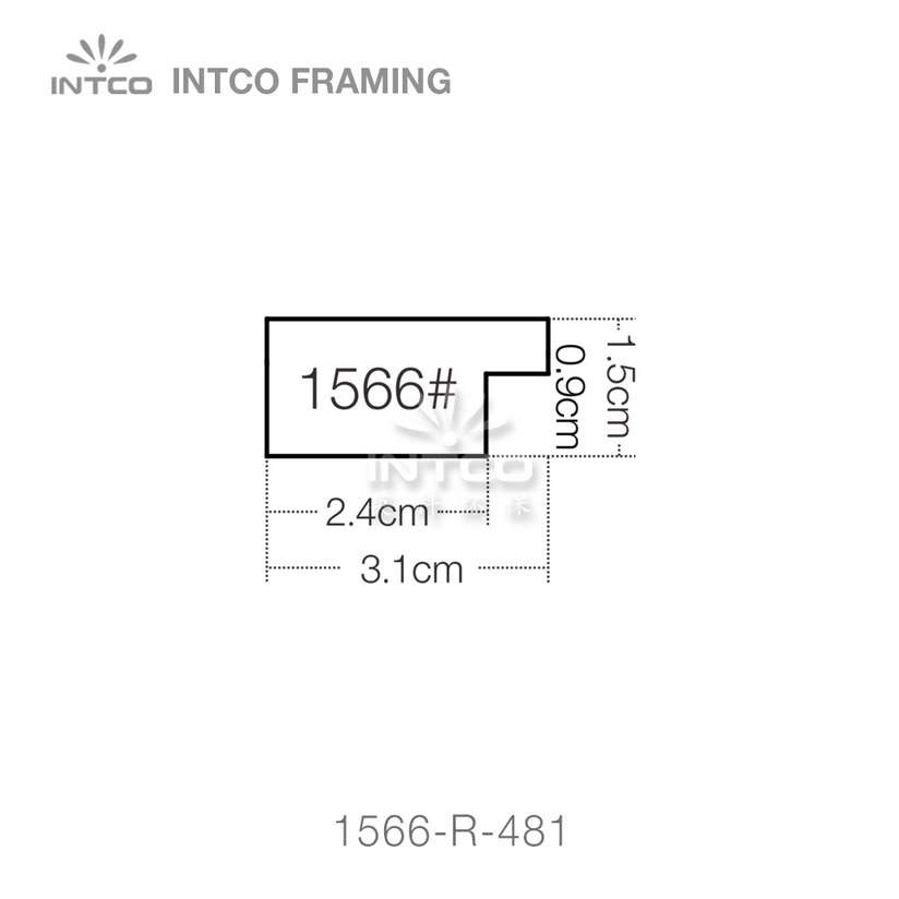 INTCO 1566 series PS photo frame moulding profile