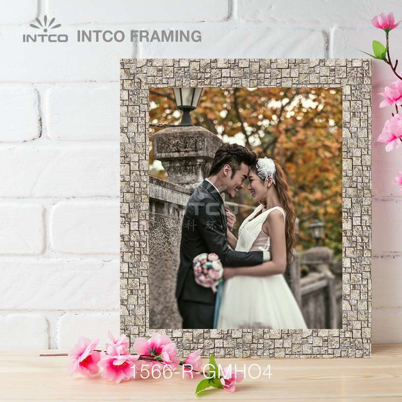 Tabletop wedding frame 8×10 in - INTCO 1566-R-GMH04 picture frame moulding ideas