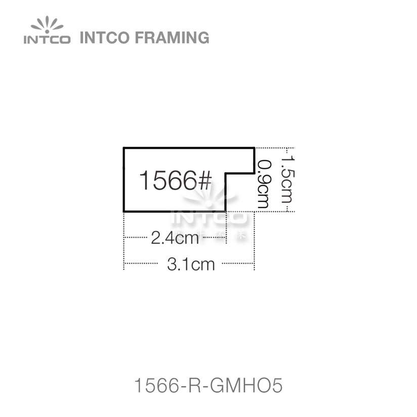 INTCO 1566 series PS photo frame moulding profile