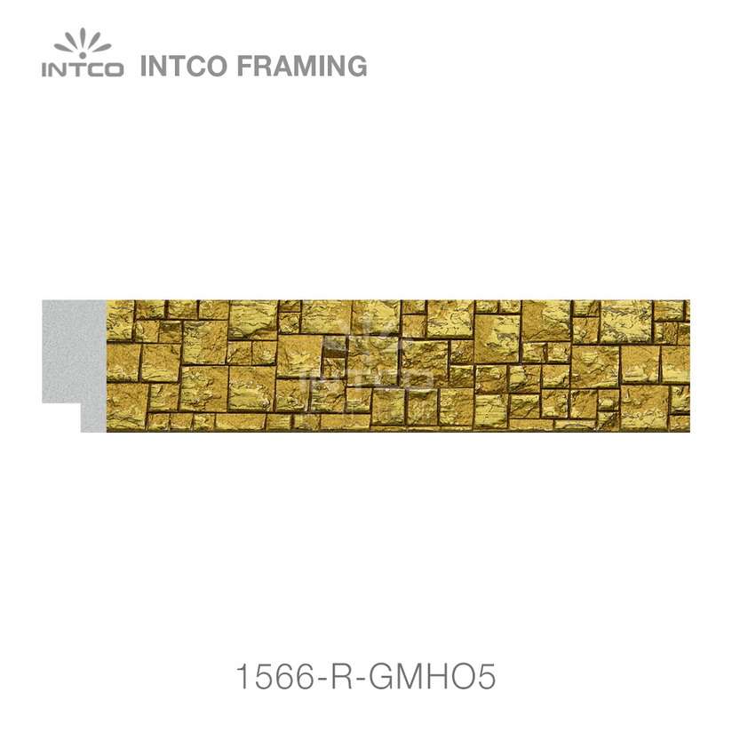 INTCO 1566-R-GMH05 gold picture frame trim moulding for sale