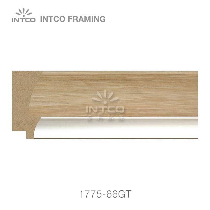INTCO 1775-66GT white wedding photo frame moulding for sale