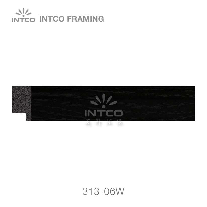 313-06W polystyrene picture frame moulding swatch sample