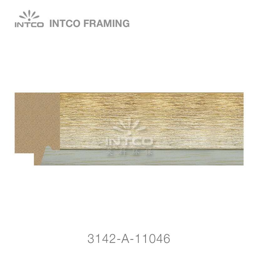 rustic gold picture frame moulding