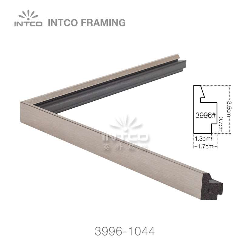 3996-023 silver picture frame moulding