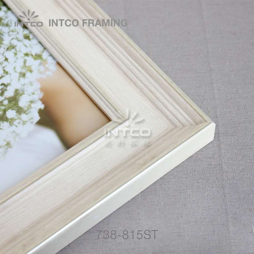 738-815ST PS wedding photo frame corner detail