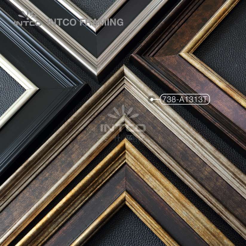 738-A1313T PS art frame mouldings bronze finish