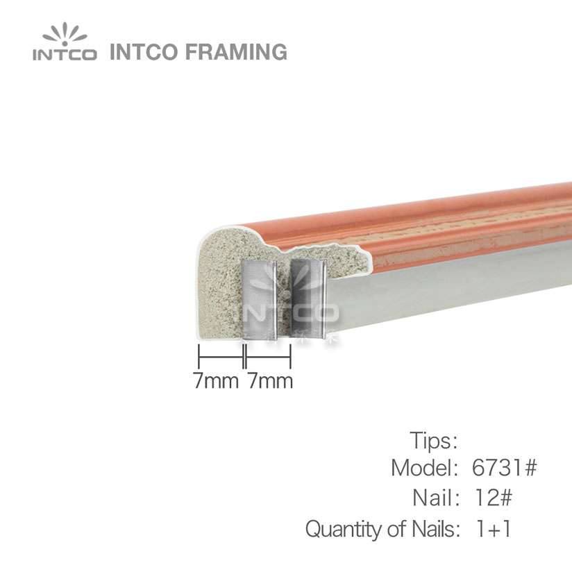 tips for nailing P6731 moulding