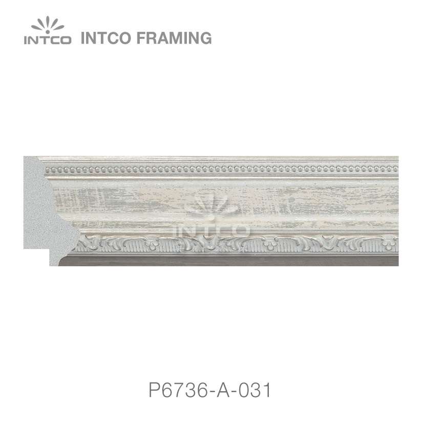 P6736-A-031 PS patina picture frame moulding swatch sample