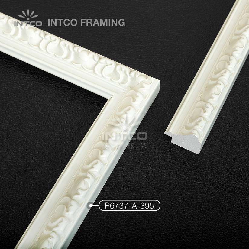 #P6737 PS patina picture frame mouldings wholesale