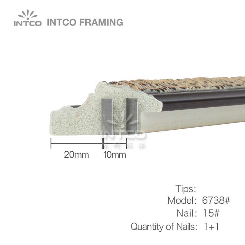 tips for nailing P6738 moulding