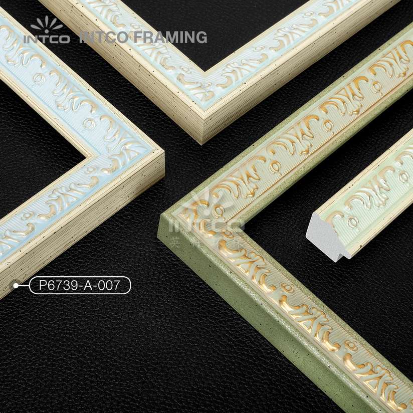 P6739 series PS Patina picture frame mouldings