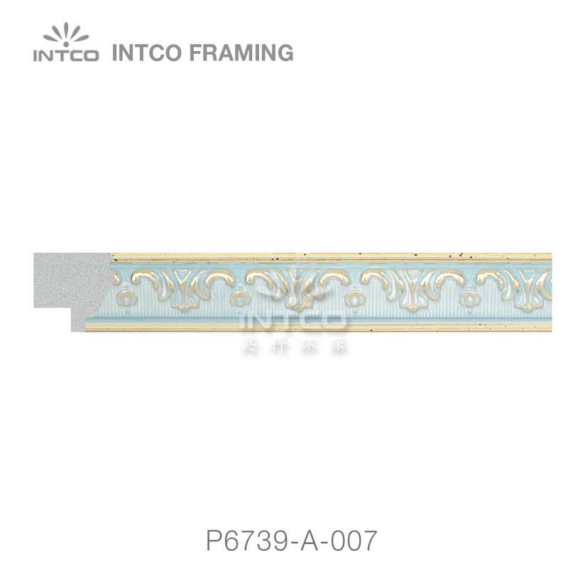 P6739-A-007 PS Patina picture frame moulding swatch sample