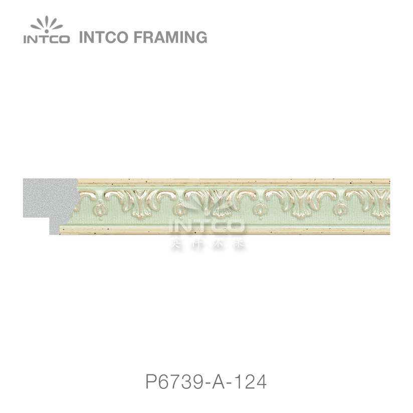 P6739-A-124 PS Patina picture frame moulding swatch sample