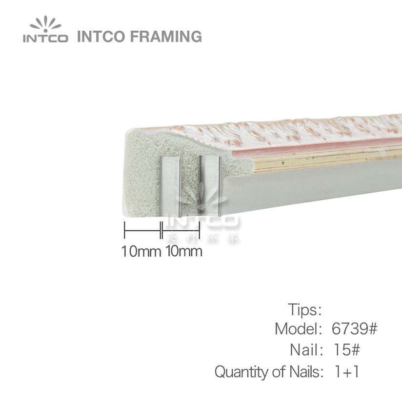 tips for nailing P6739 moulding