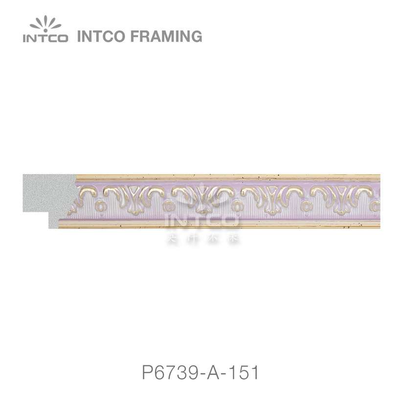 P6739-A-151 PS Patina picture frame moulding swatch sample