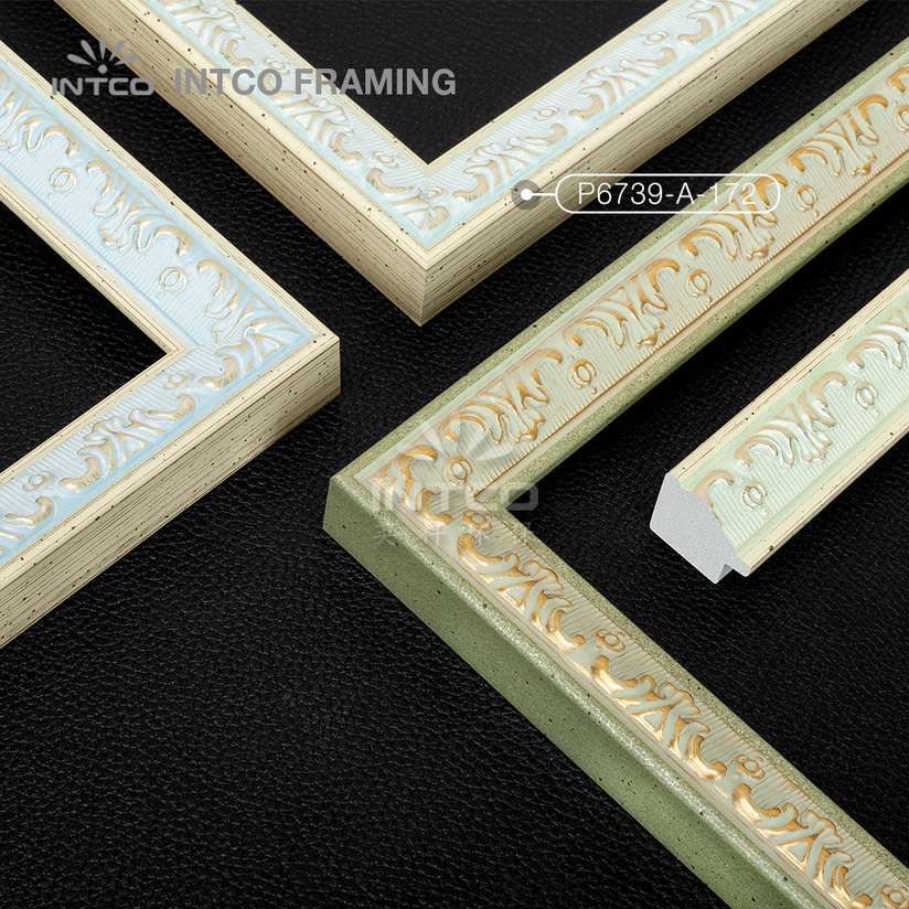 P6739 series PS Patina picture frame mouldings