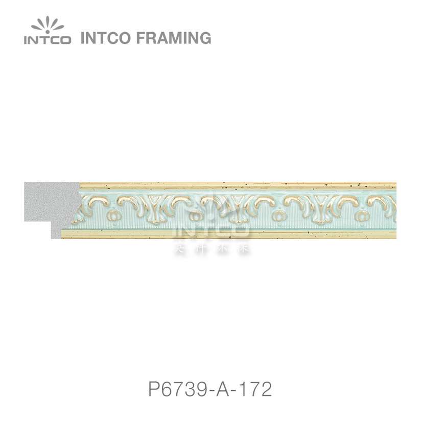 P6739-A-172 PS Patina picture frame moulding swatch sample