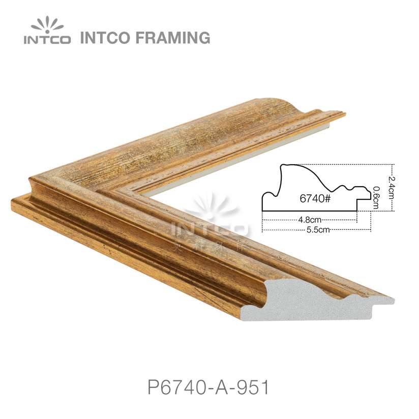custom gold picture frame mouldings
