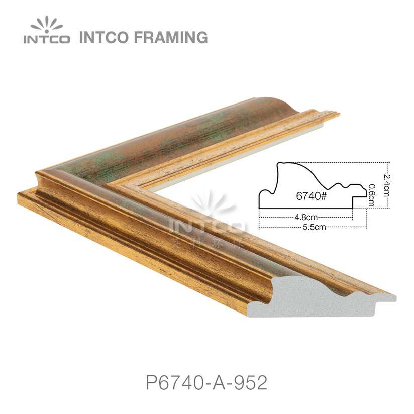 custom gold picture frame mouldings