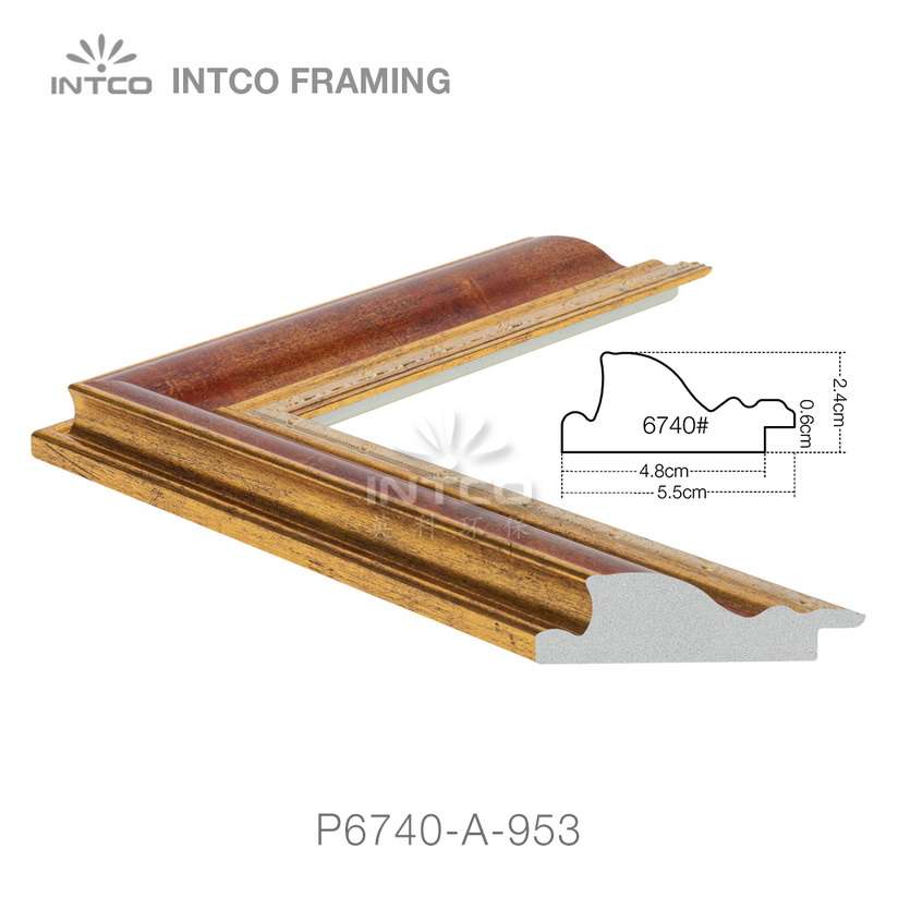 P6740-A-953 picture frame moulding in lengths