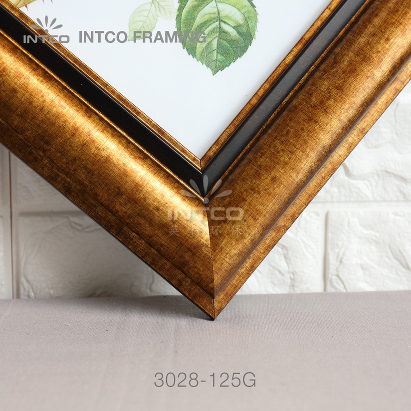 antique gold picture frame moulding