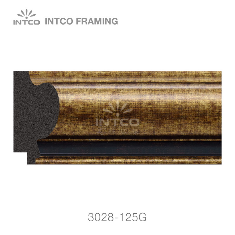 antique gold picture frame moulding