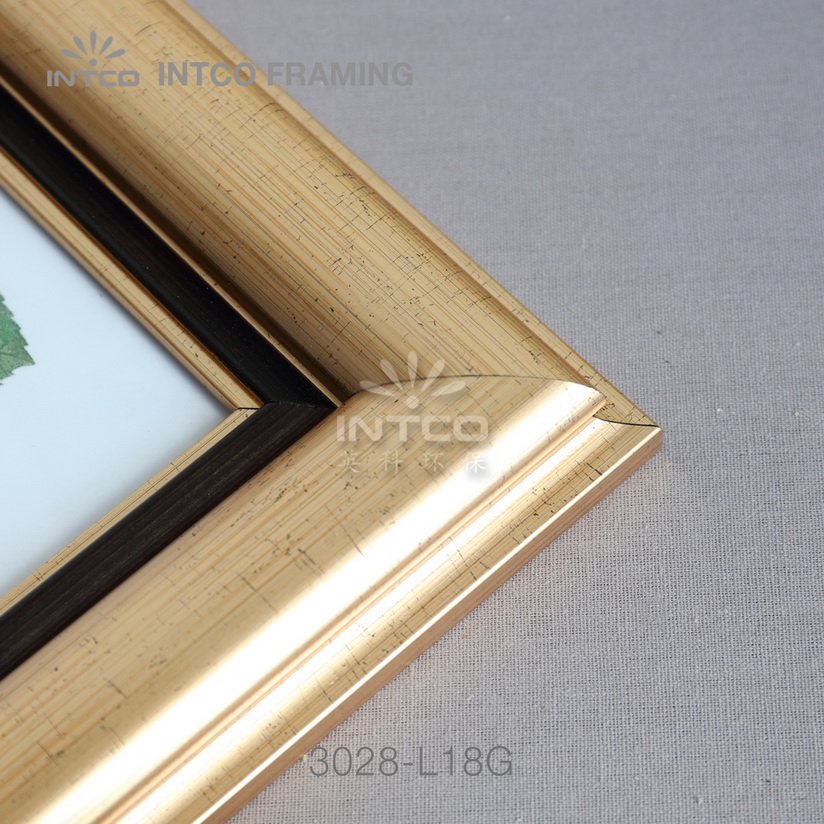 antique gold picture frame moulding
