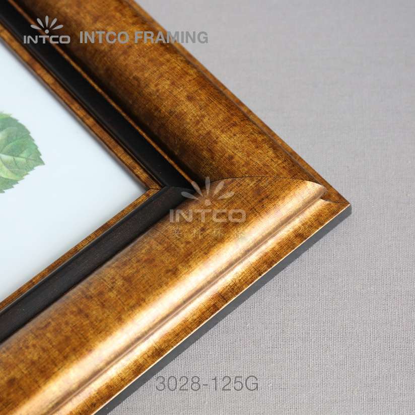 antique gold picture frame moulding
