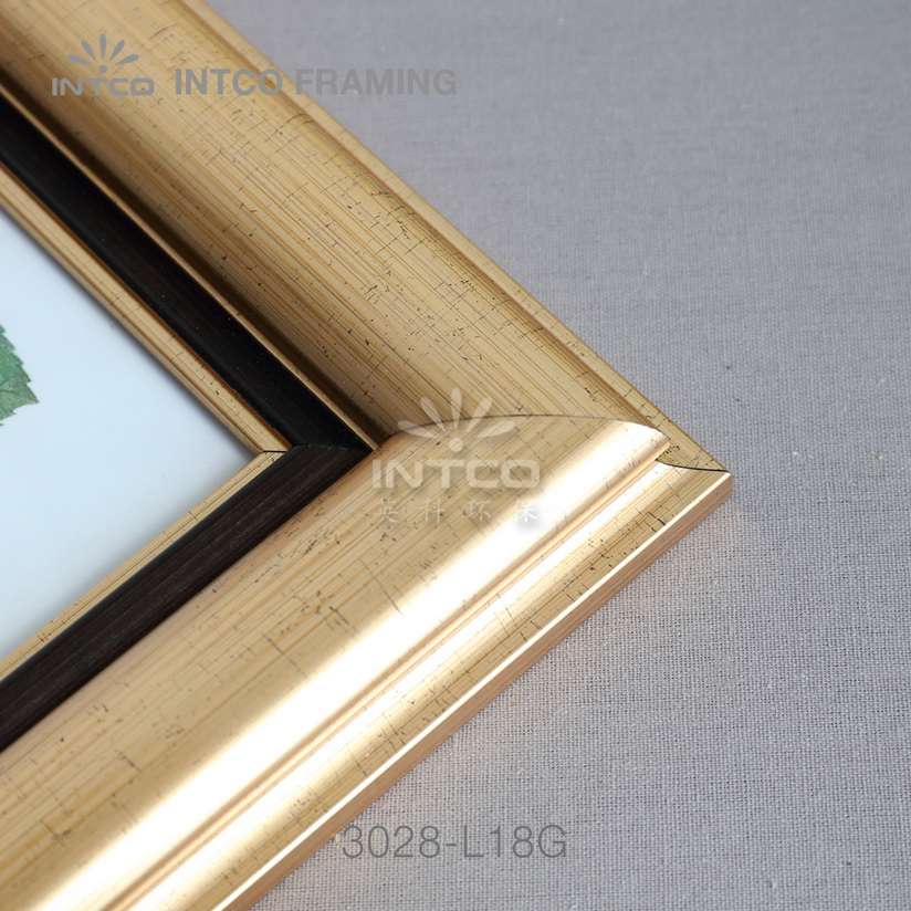 antique gold picture frame moulding