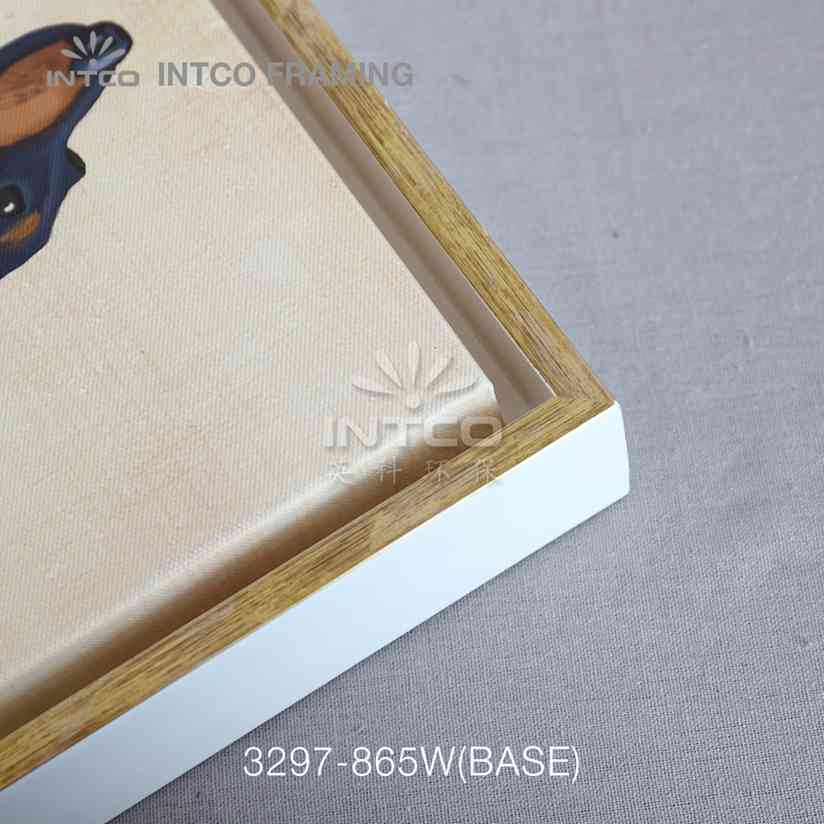 Modern gold picture frame moulding