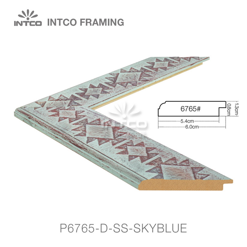 unfinished picture frame moulding by the foot
