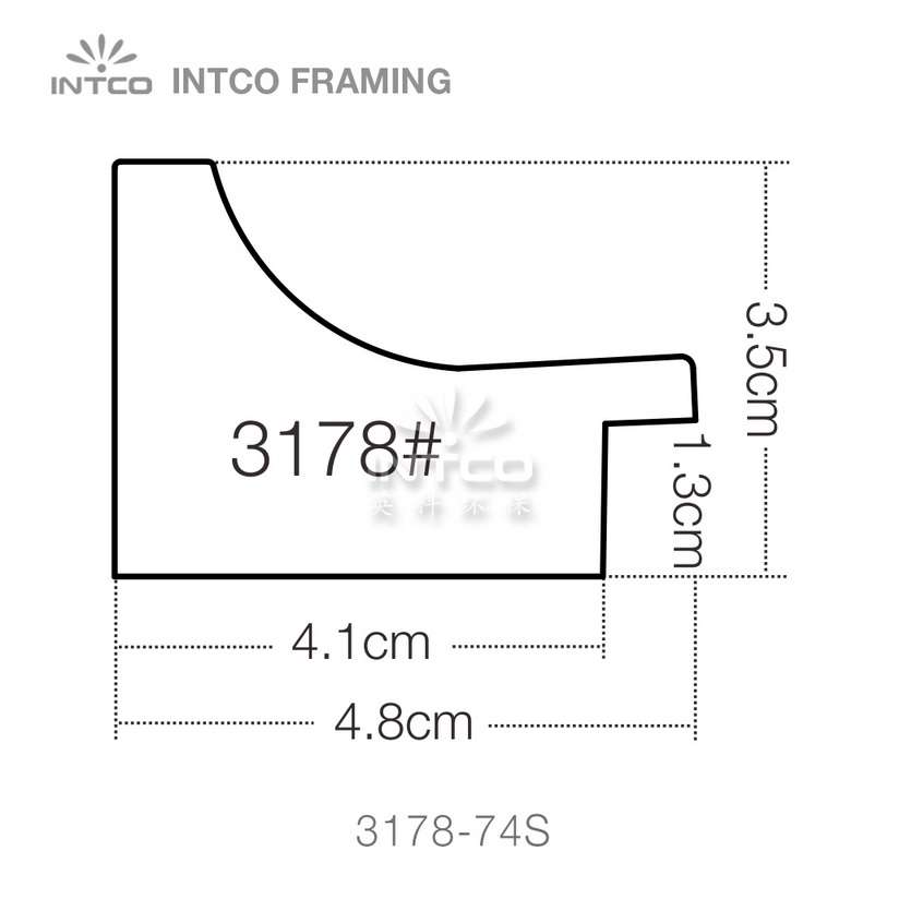 gold picture frame moulding profiles