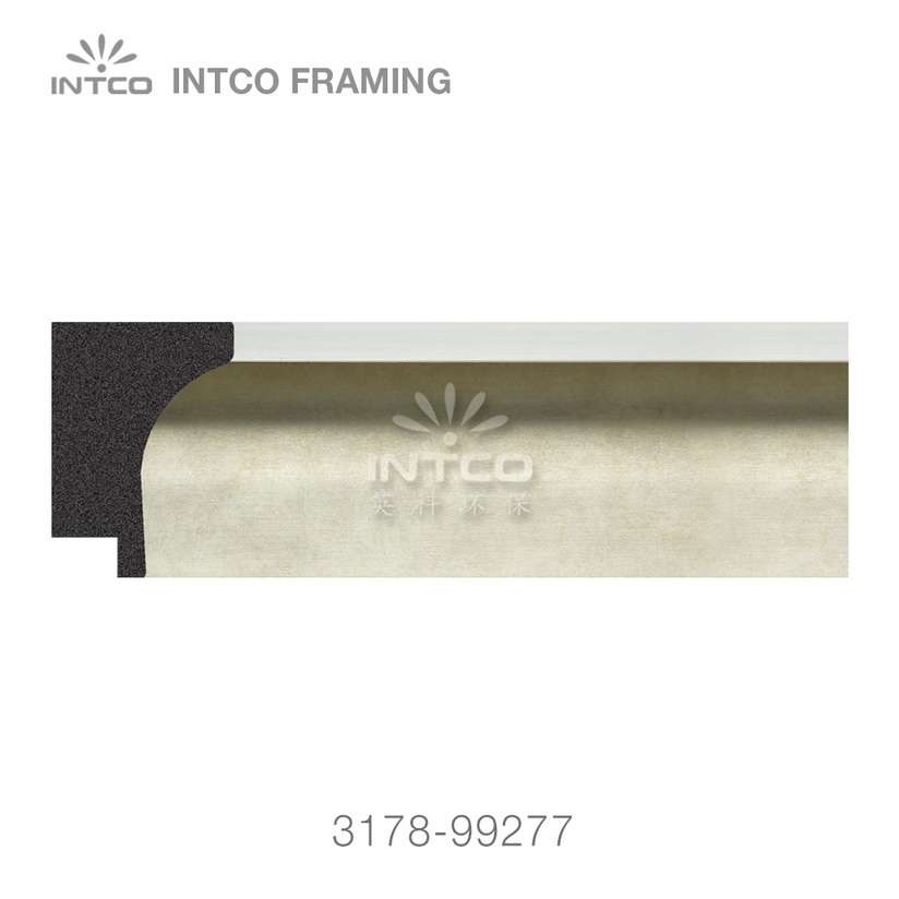 Modern gold picture frame moulding