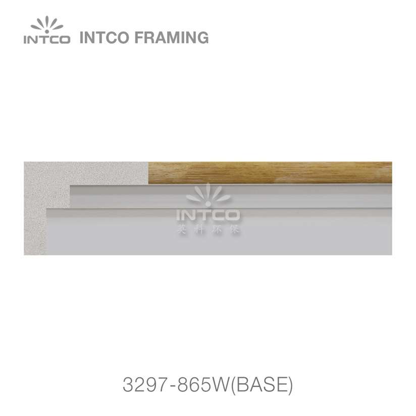 Modern gold picture frame moulding