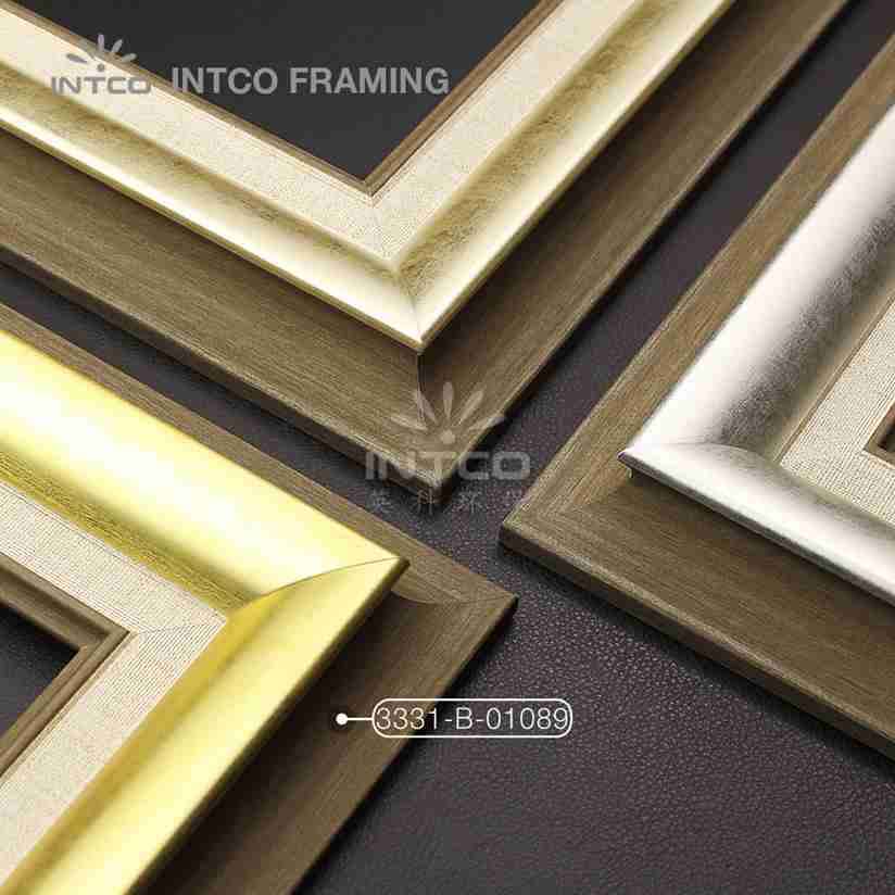 rustic gold picture frame moulding