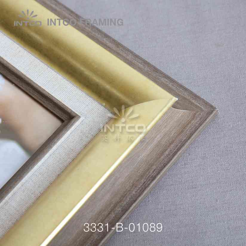 rustic gold picture frame moulding