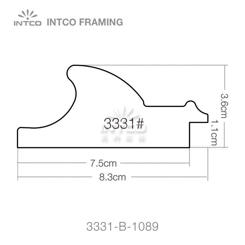 gold picture frame moulding profiles