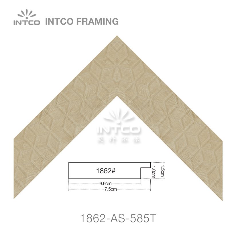 molding for bathroom mirror