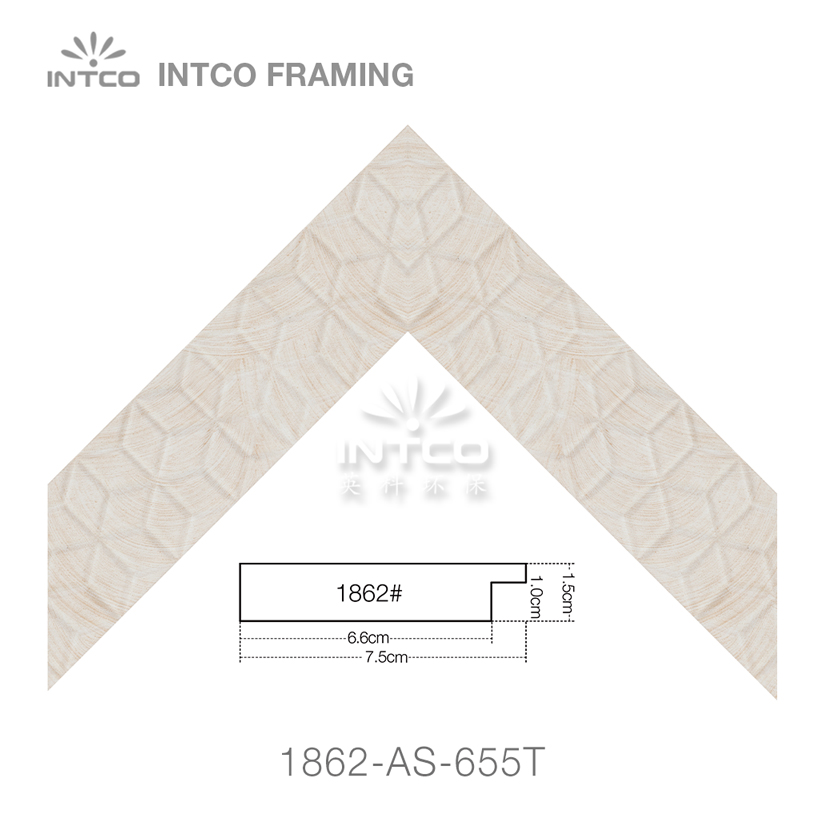 molding for bathroom mirror