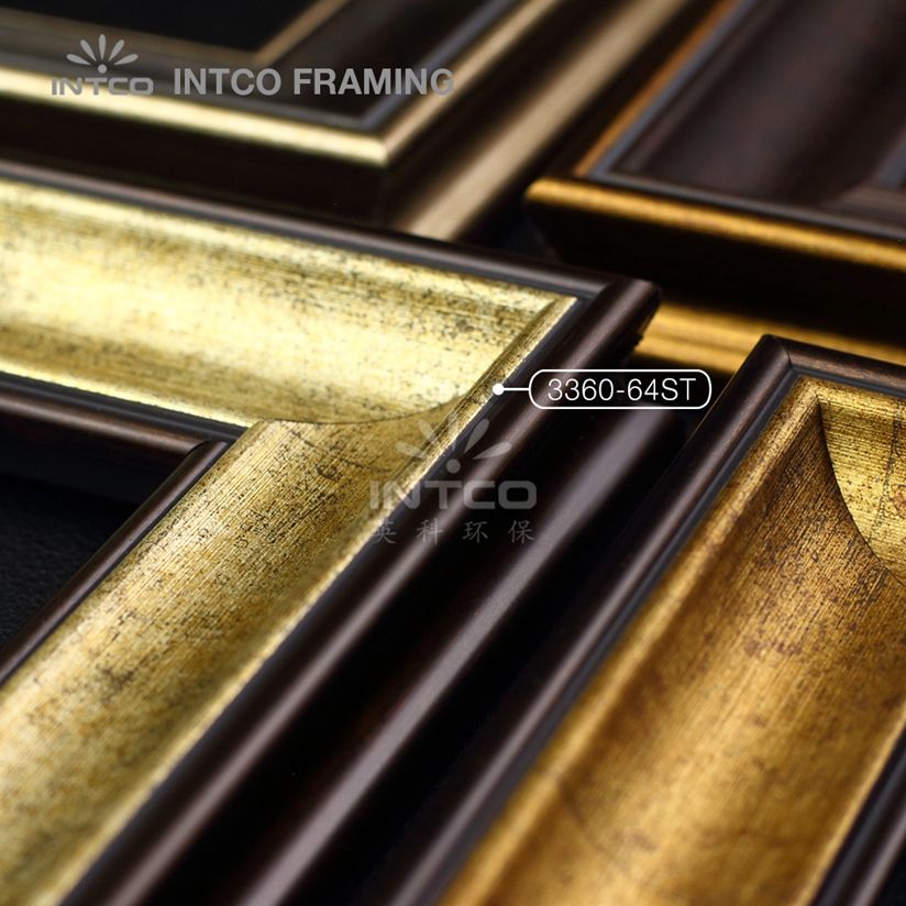antique gold picture frame moulding