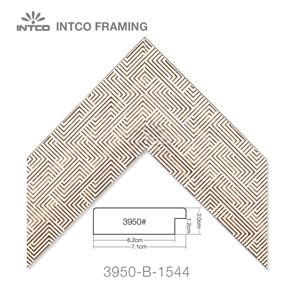 INTCO 3950-B-1544 PS unfinished mirror frame moulding