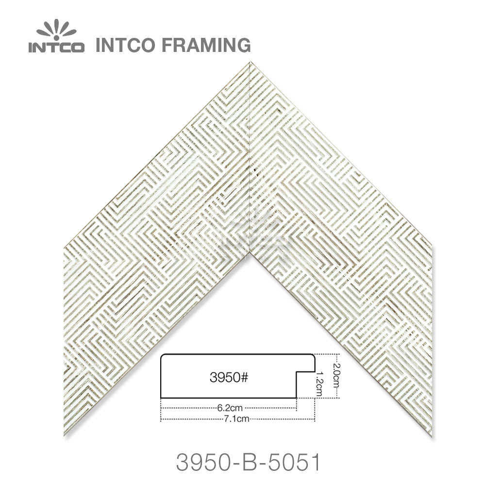 INTCO 3950-B-5051 PS unfinished mirror frame moulding