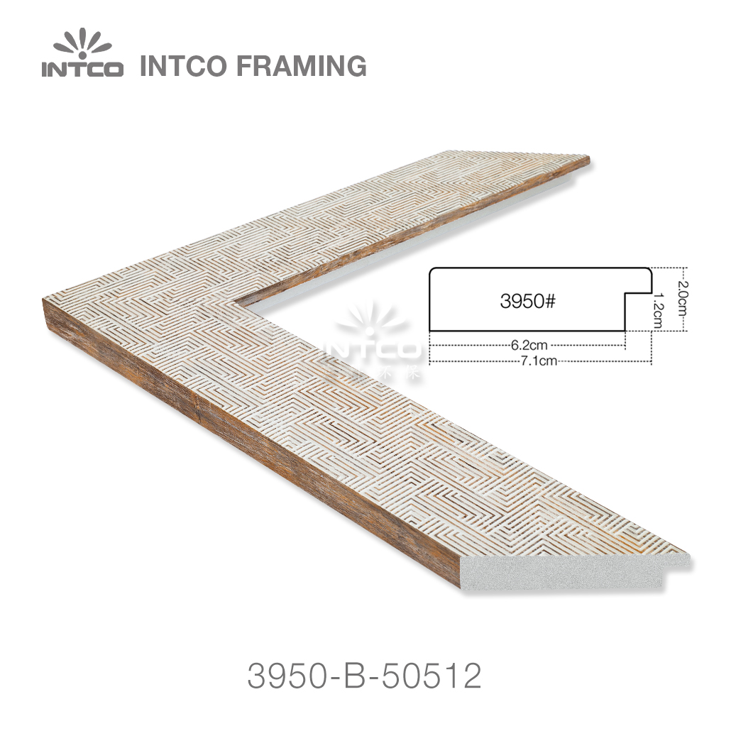 INTCO 3950-B-50512 PS unfinished mirror frame moulding wholesale