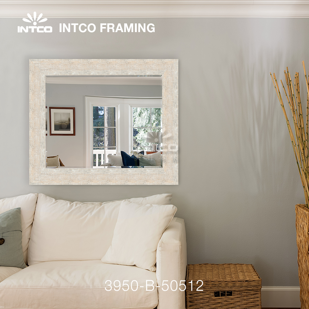 INTCO 3950-B-50512 PS moulding for living room wall mirror ideas